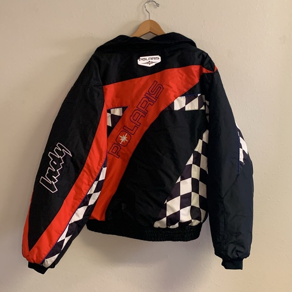 Vintage Polaris Indy Checkered Coat - Picture 7 of 9